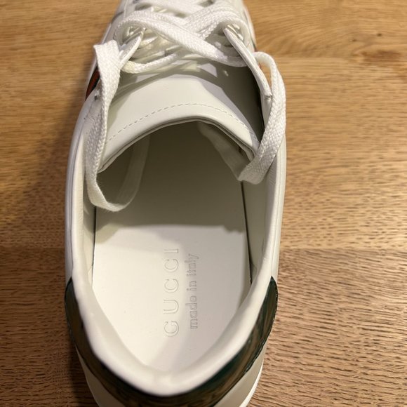 Gucci Authentic Ace Leather Sneaker Purchased From Saks Brand New Perfec… main image 5
